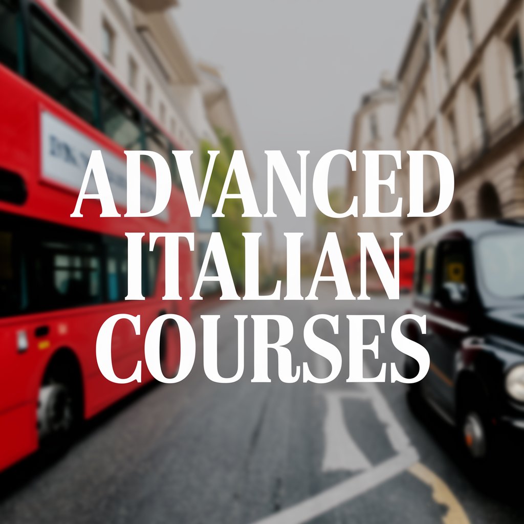Advanced Italian Courses
